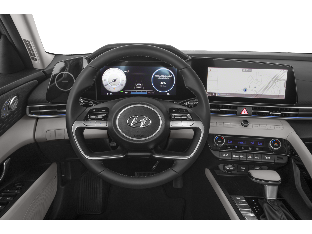 2022 Hyundai Elantra Hybrid Blue