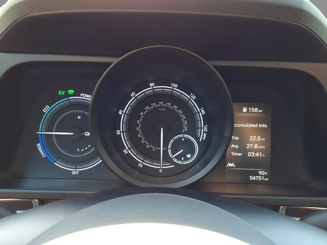 2022 Hyundai Elantra Hybrid Blue