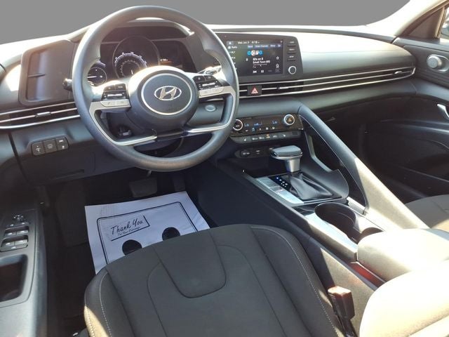 2022 Hyundai Elantra Hybrid Blue