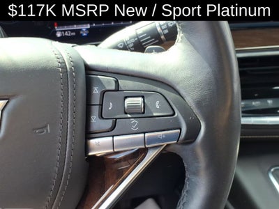 2022 Cadillac Escalade ESV Sport Platinum