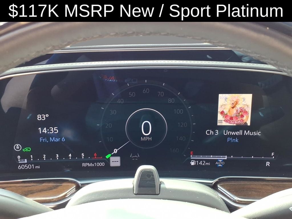 2022 Cadillac Escalade ESV Sport Platinum