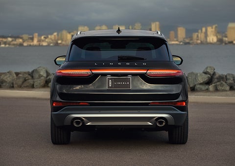 The rear lighting of the 2023 Lincoln Corsair® SUV spans the entire width of the vehicle. | Bill Collins Lincoln of Louisville in Louisville KY
