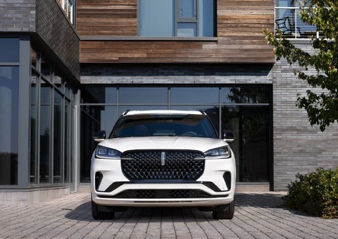 The front of a 2026 Lincoln Aviator® SUV is shown. | Bill Collins Lincoln of Louisville in Louisville KY